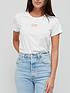  image of levis-the-perfect-t-shirt-with-seasonal-sportswear-logo-white