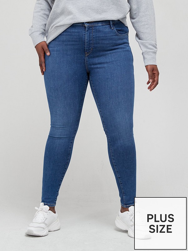 Levi's Plus Levi's® Plus 720™ High Rise Super Skinny Jean - Dark Blue | very .