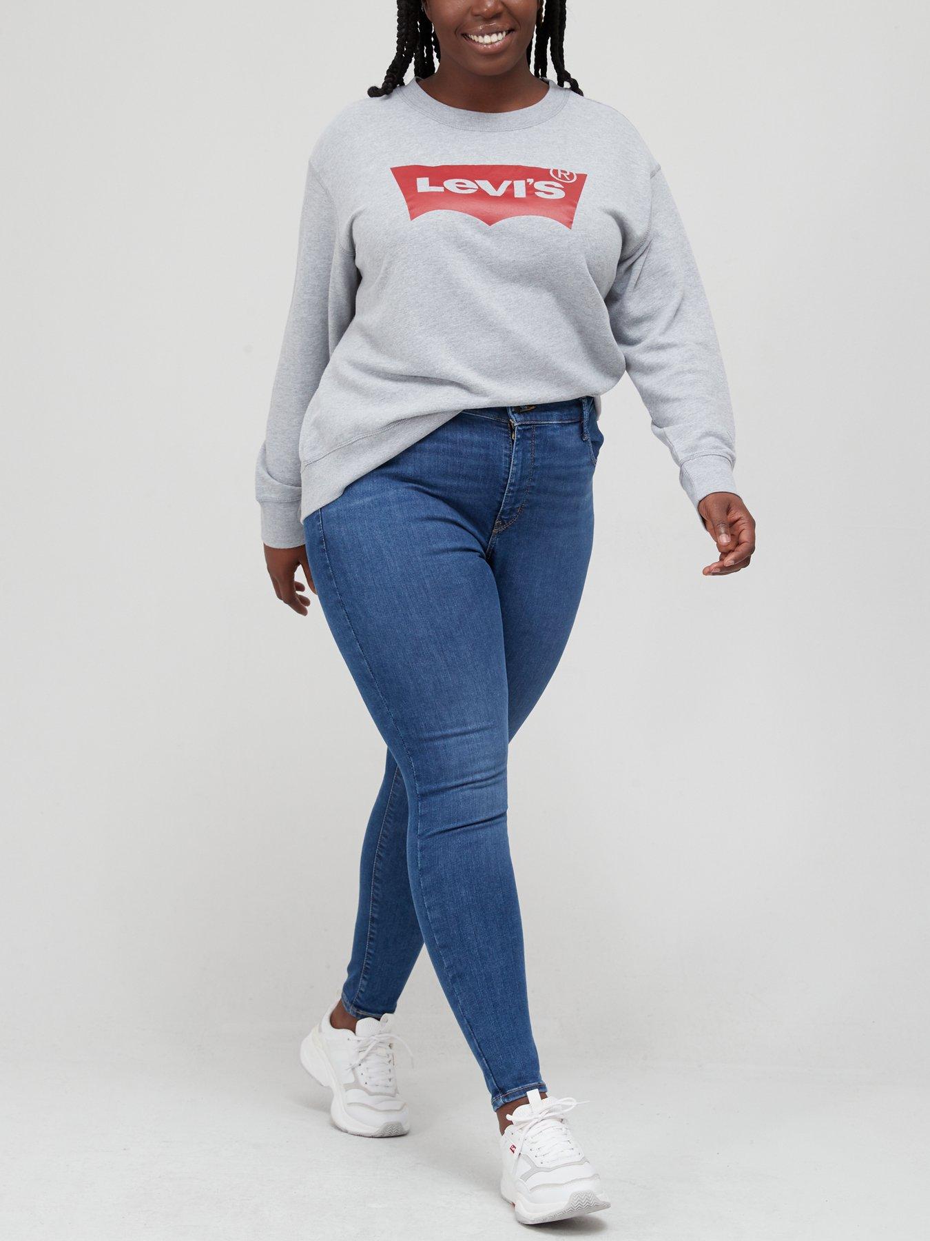 Levi pull on shop jeans plus size