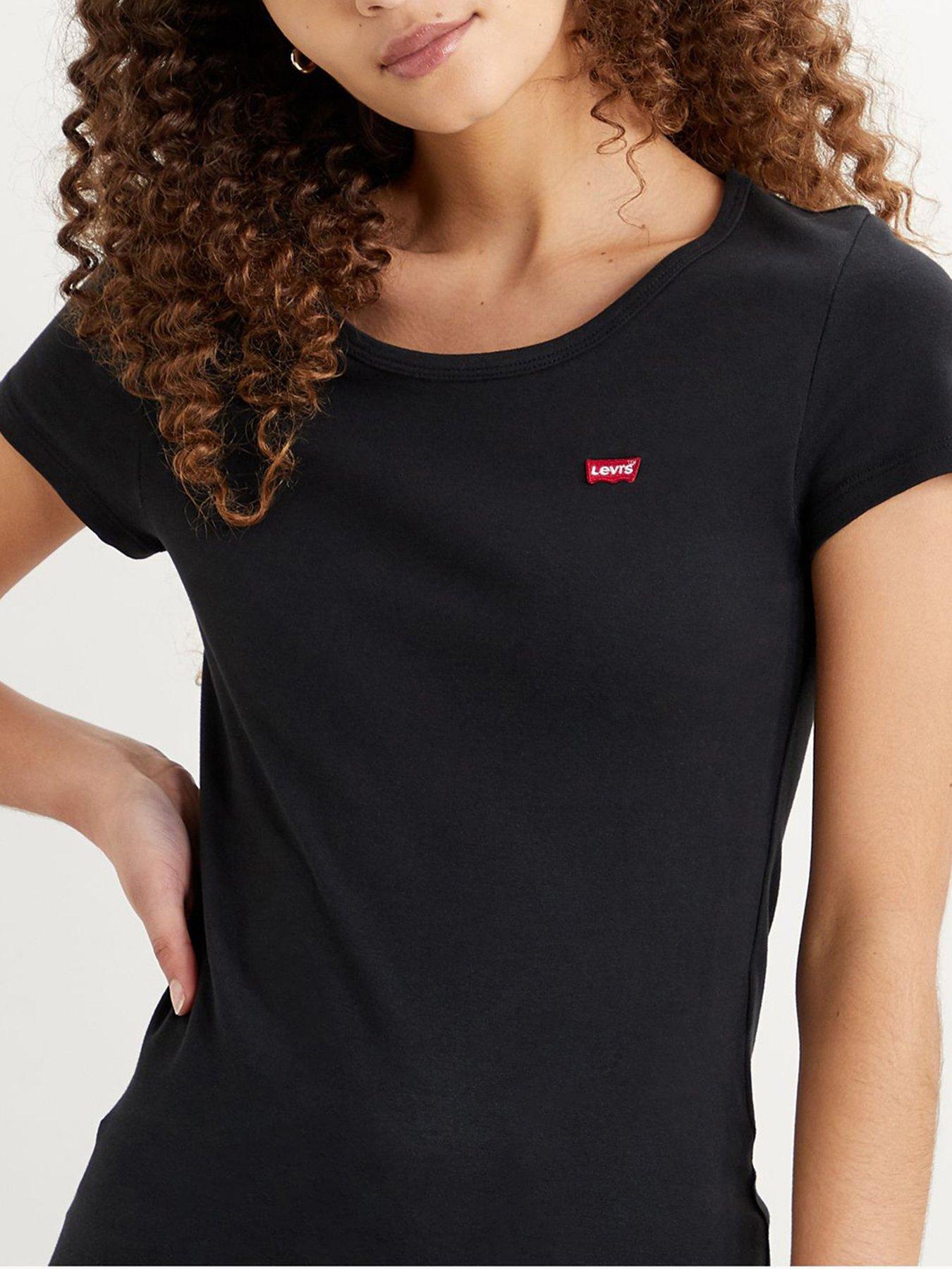 Tops & T-shirts 2 Pack T-Shirt - Black