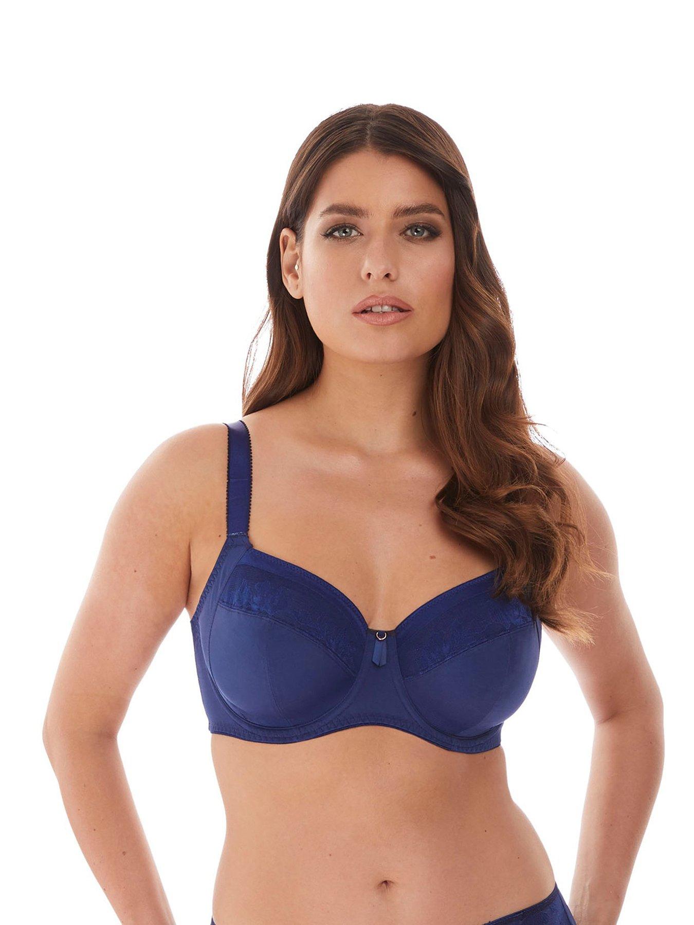Lingerie Illusion Side Support Bra - Navy