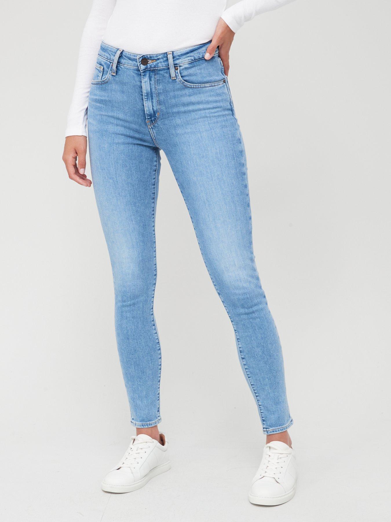 undefined Mile High Super Skinny Jean - Naples Stone