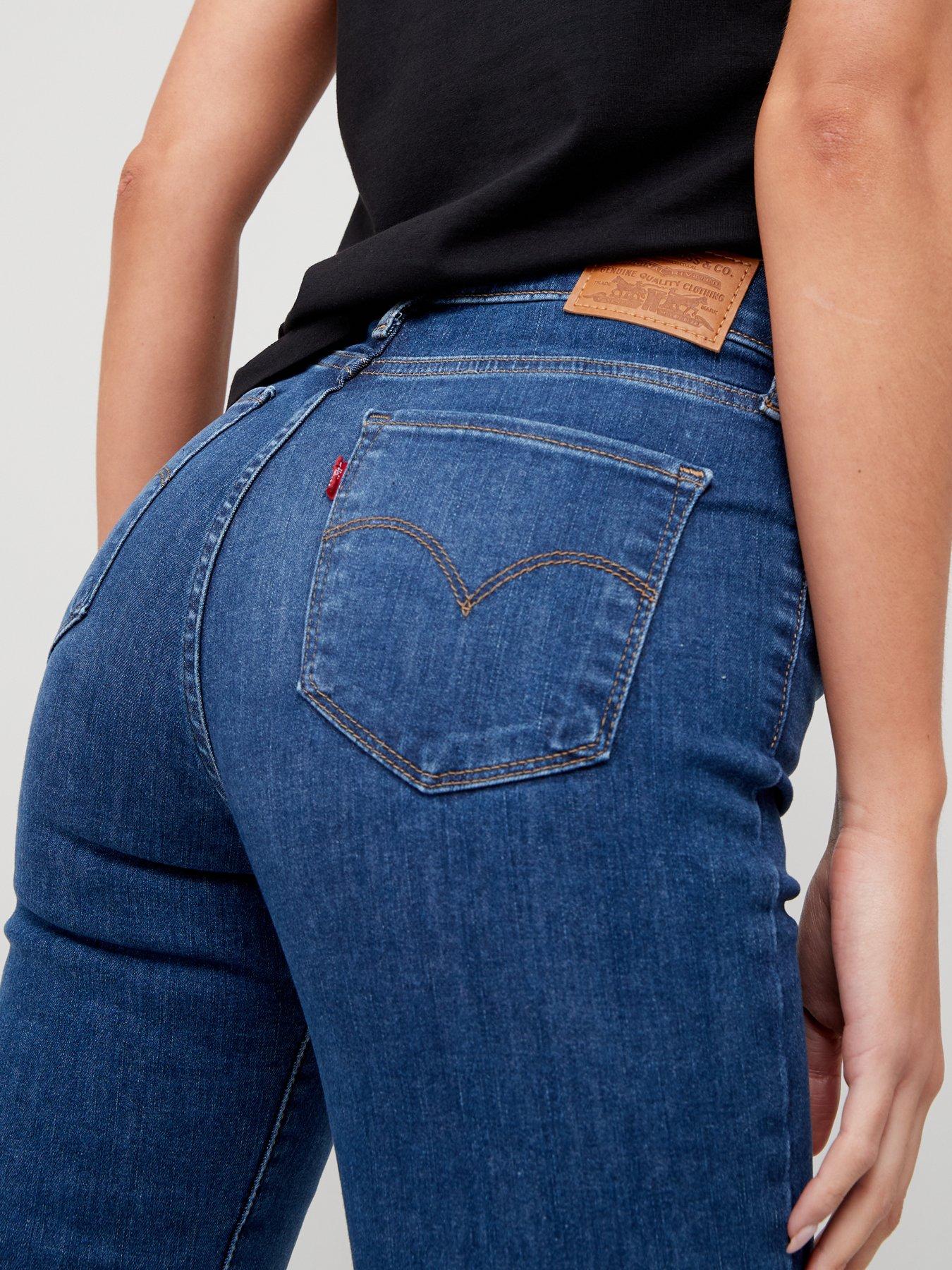 Levi's 720™ High Waist Super Skinny Jean - Echo Cloud | Very.co.uk