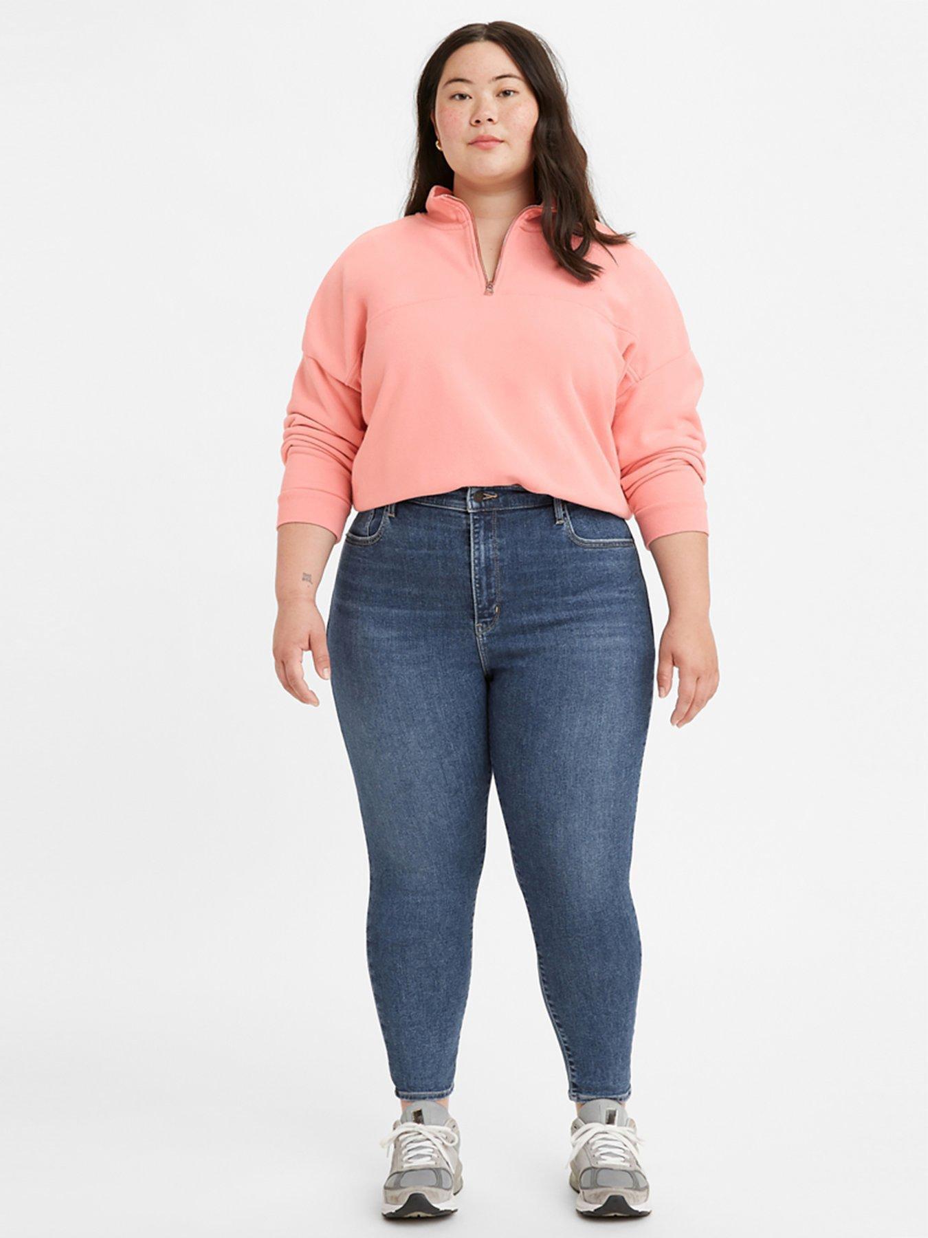 undefined Levi's® Plus Mile High Super Skinny Jean - Blue