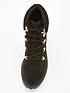  image of v-by-very-wide-fit-faux-fur-lace-up-boot-black