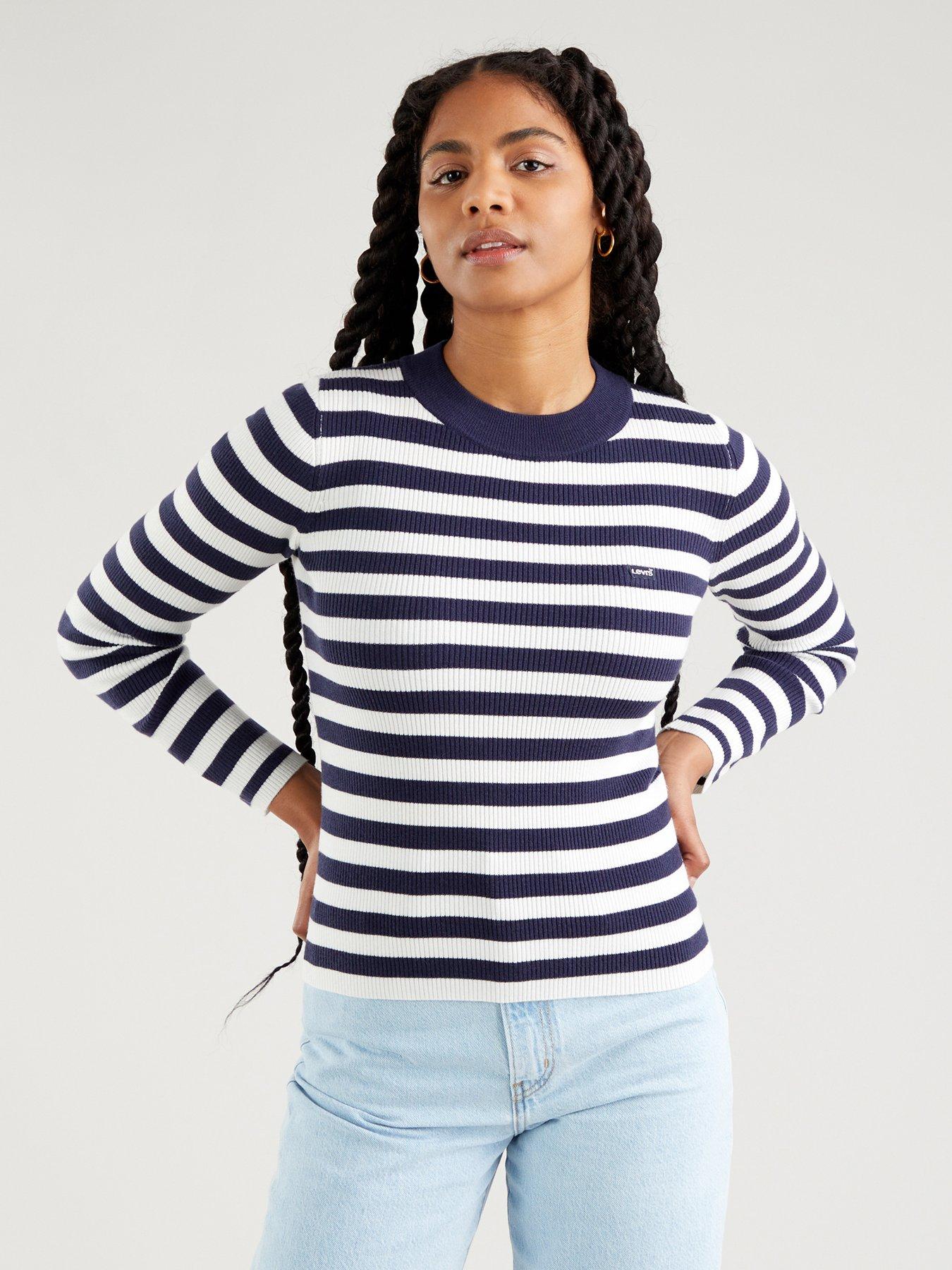 Introducir 55+ imagen levi’s striped sweater