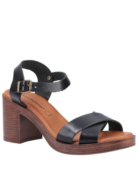 front image of hush-puppies-georgia-heeled-sandals