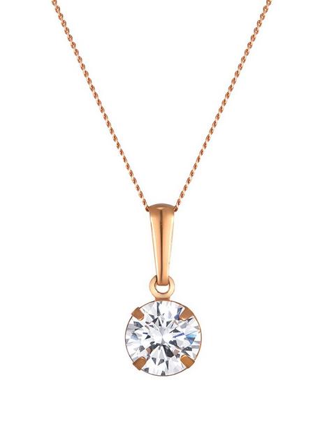 love-gold-9ct-rose-gold-6mm-cubic-zirconia-solitaire-pendant-necklace