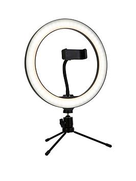 Product photograph of Led Selfie Tripod Lamp from very.co.uk