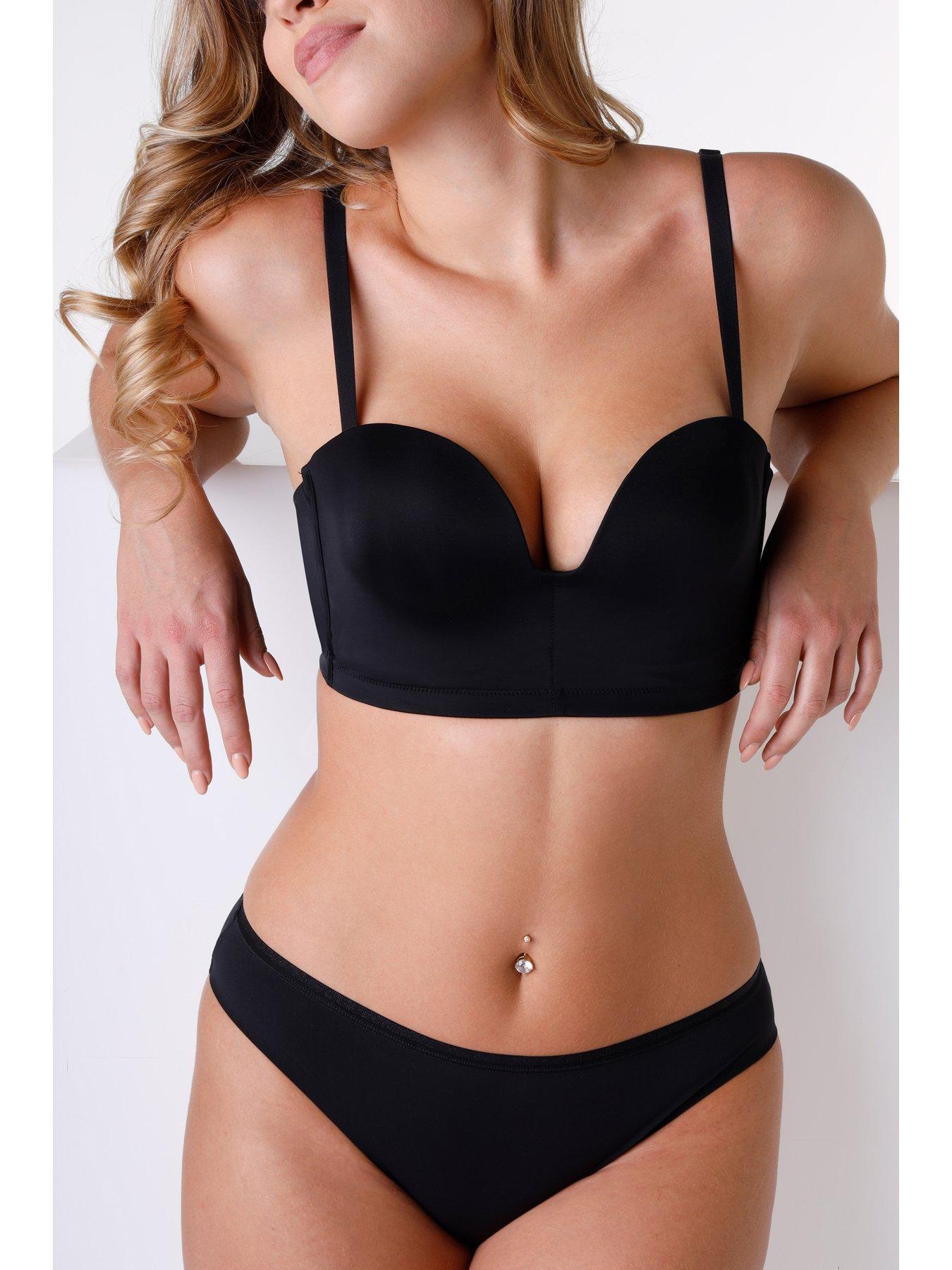 Wonderbra Ultimate Backless Bra Black