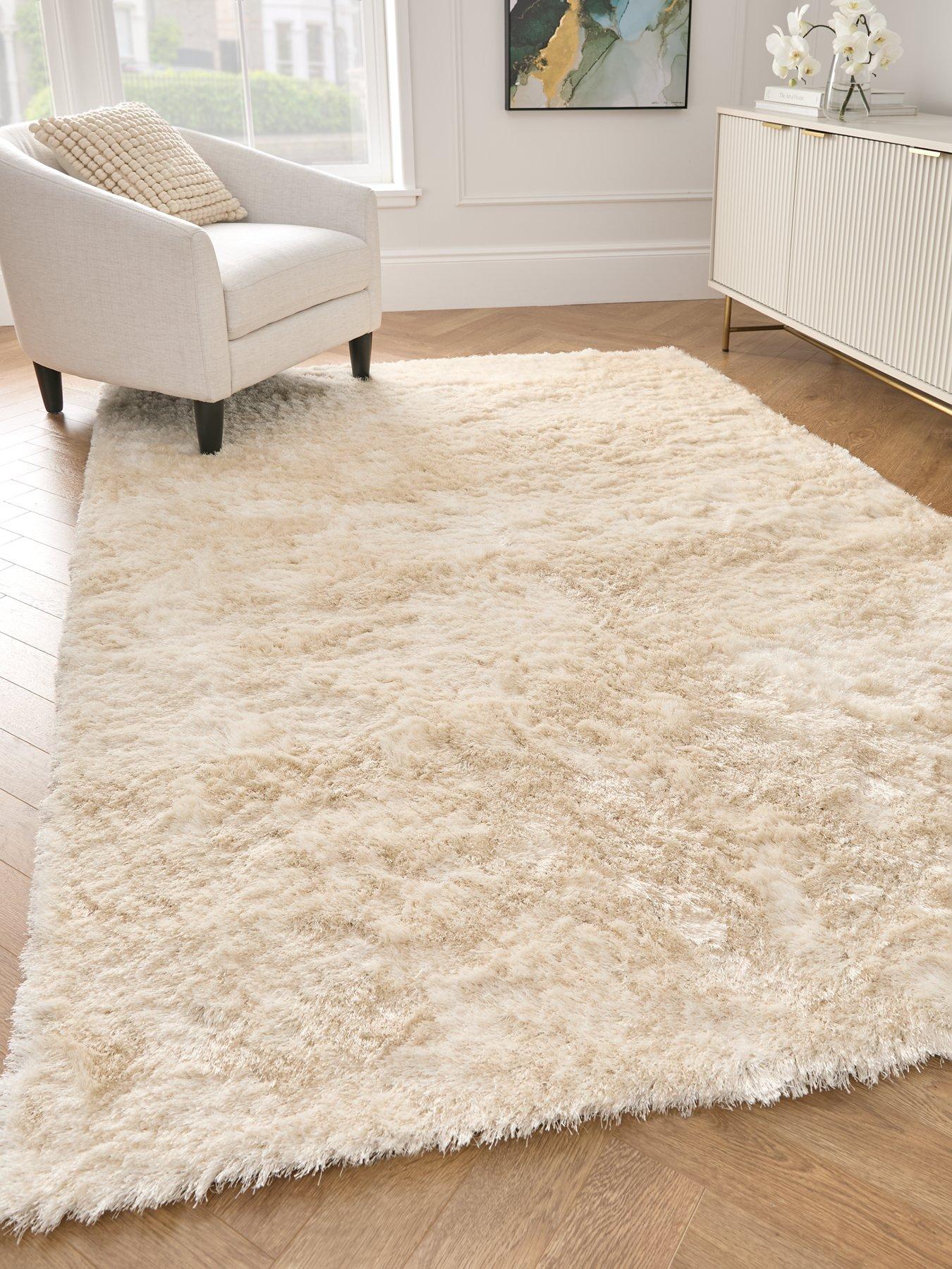 Product photograph of Very Home Glamour Shaggy Rug from very.co.uk