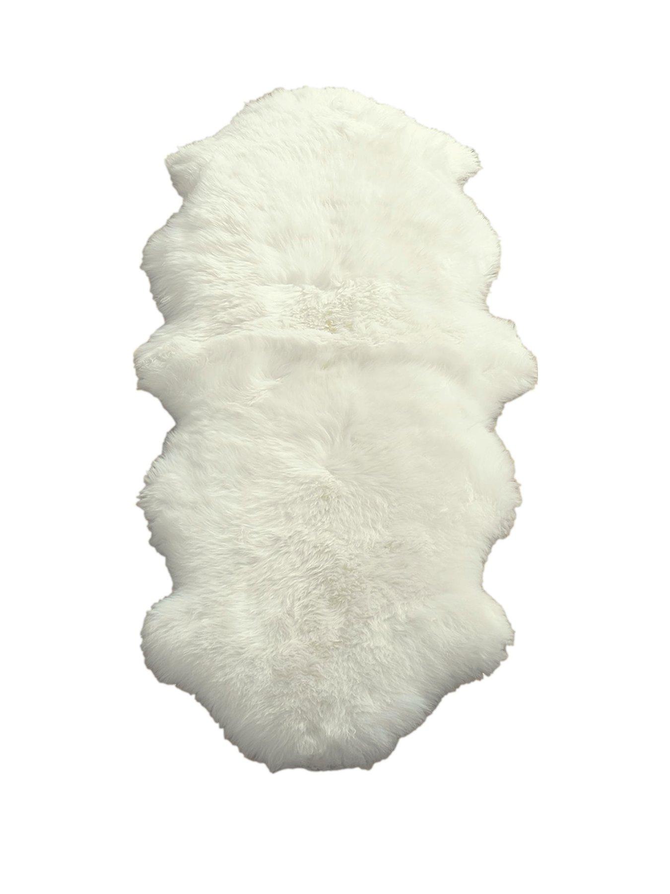 undefined Genuine Sheepskin Wool Rug - Double