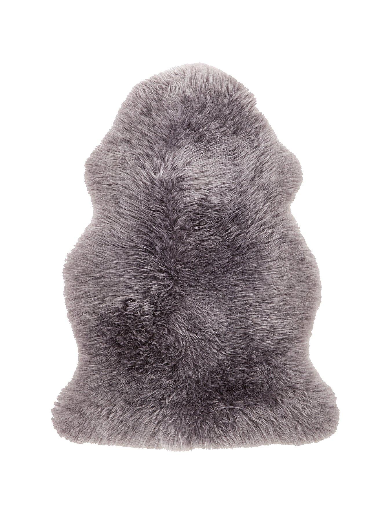 The Very Collection Genuine Sheepskin Wool Rug - Single