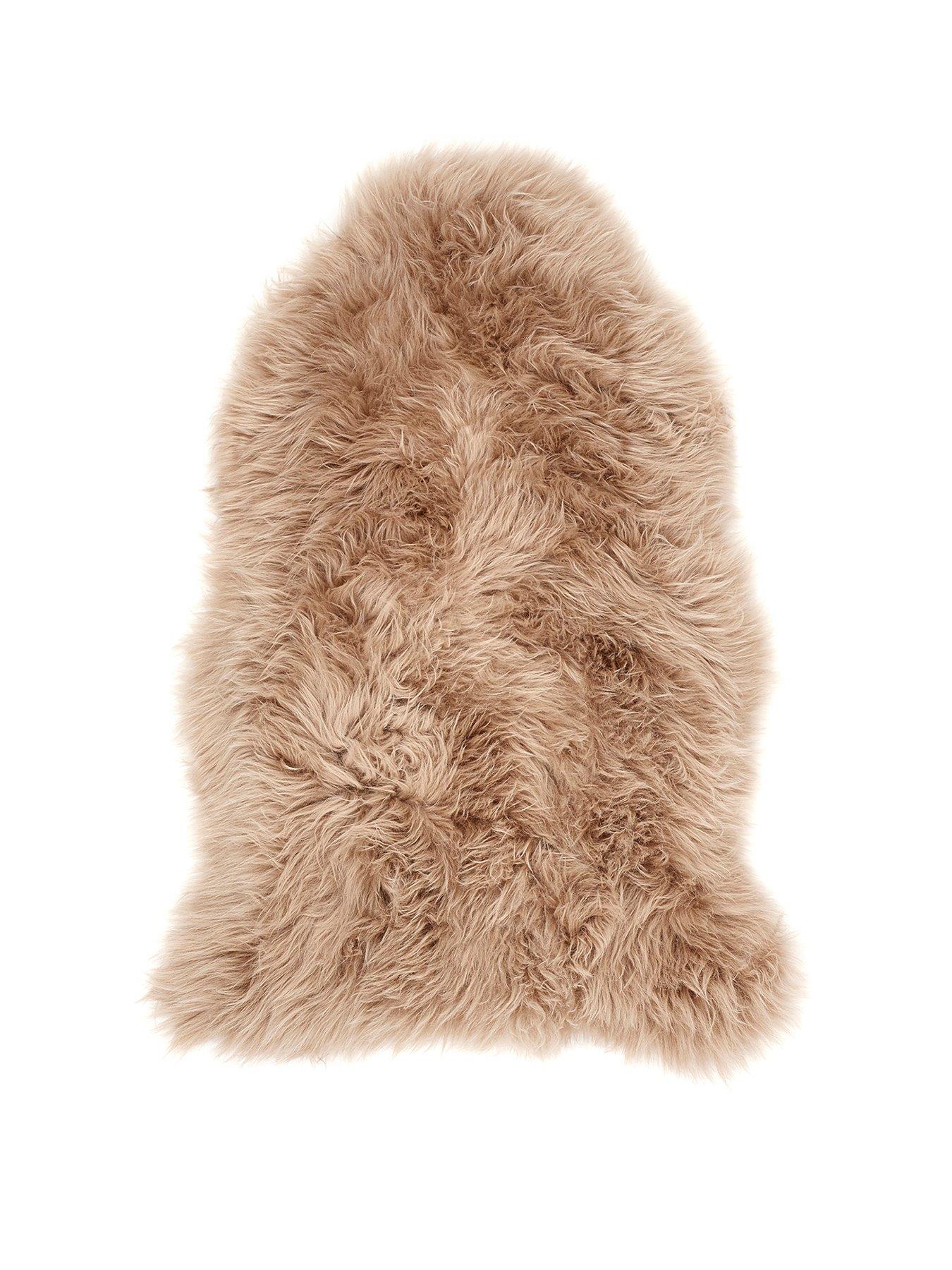 The Very Collection Genuine Sheepskin Wool Rug - Single