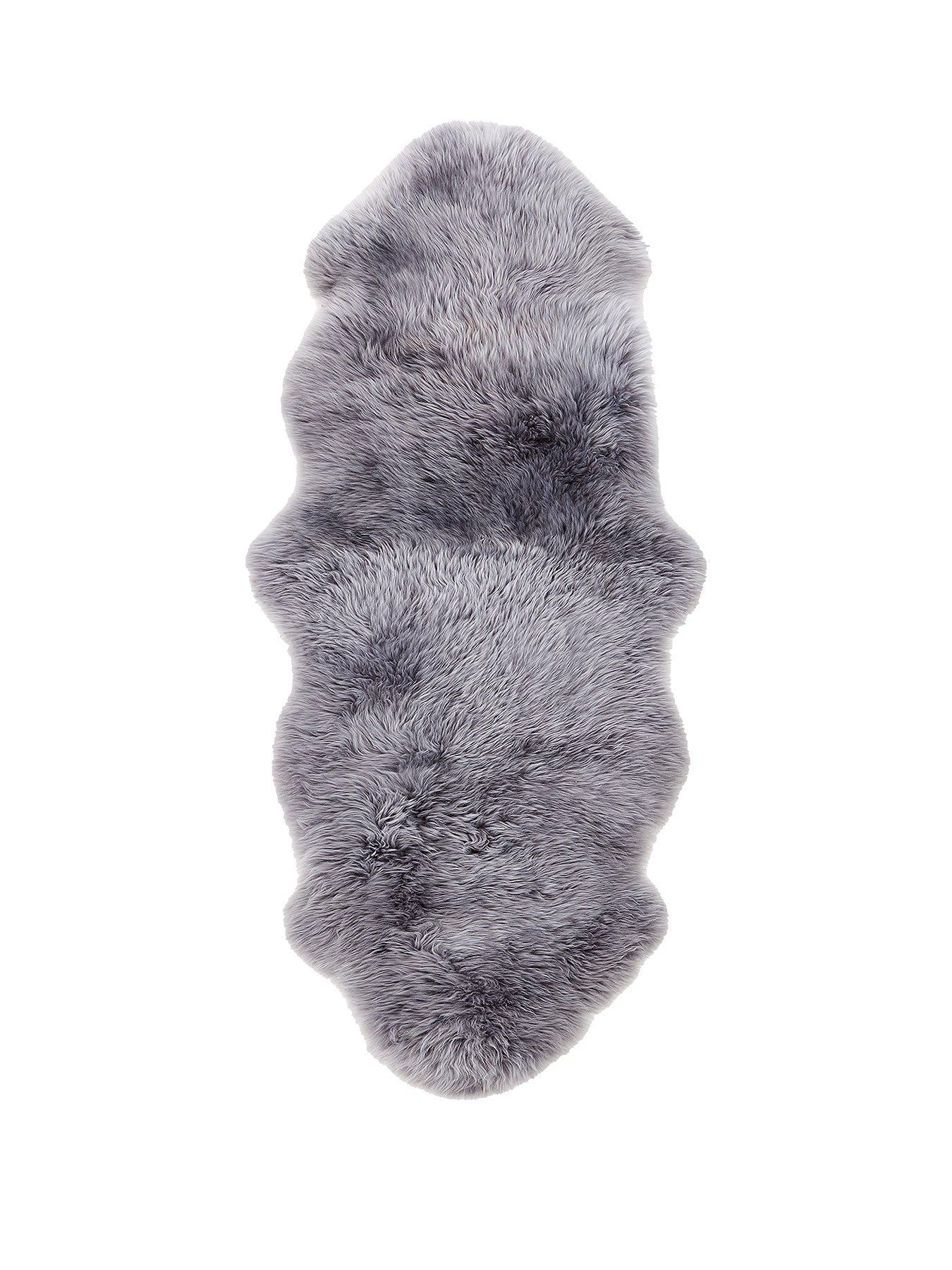 undefined Genuine Sheepskin Wool Rug - Double