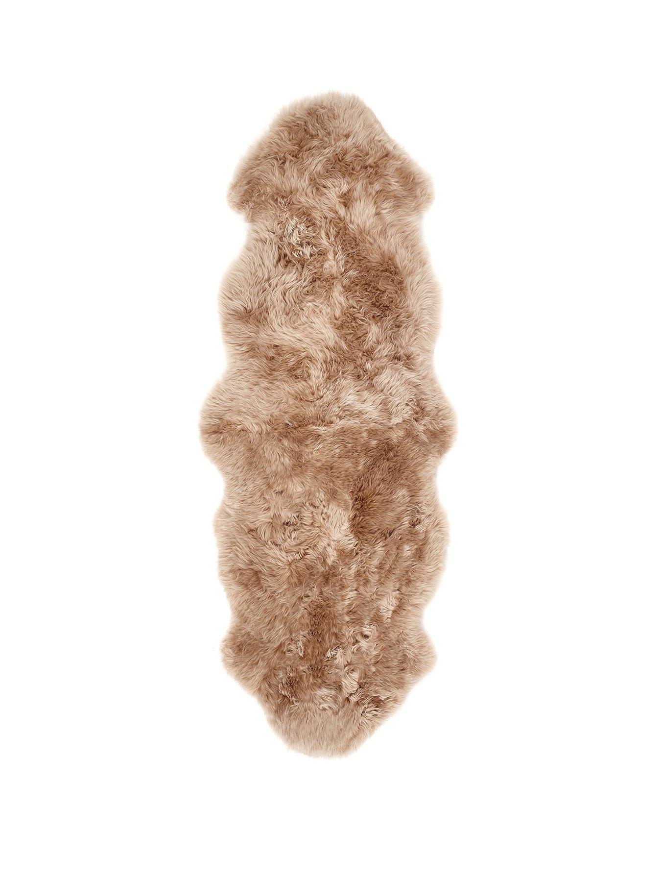 undefined Genuine Sheepskin Wool Rug - Double
