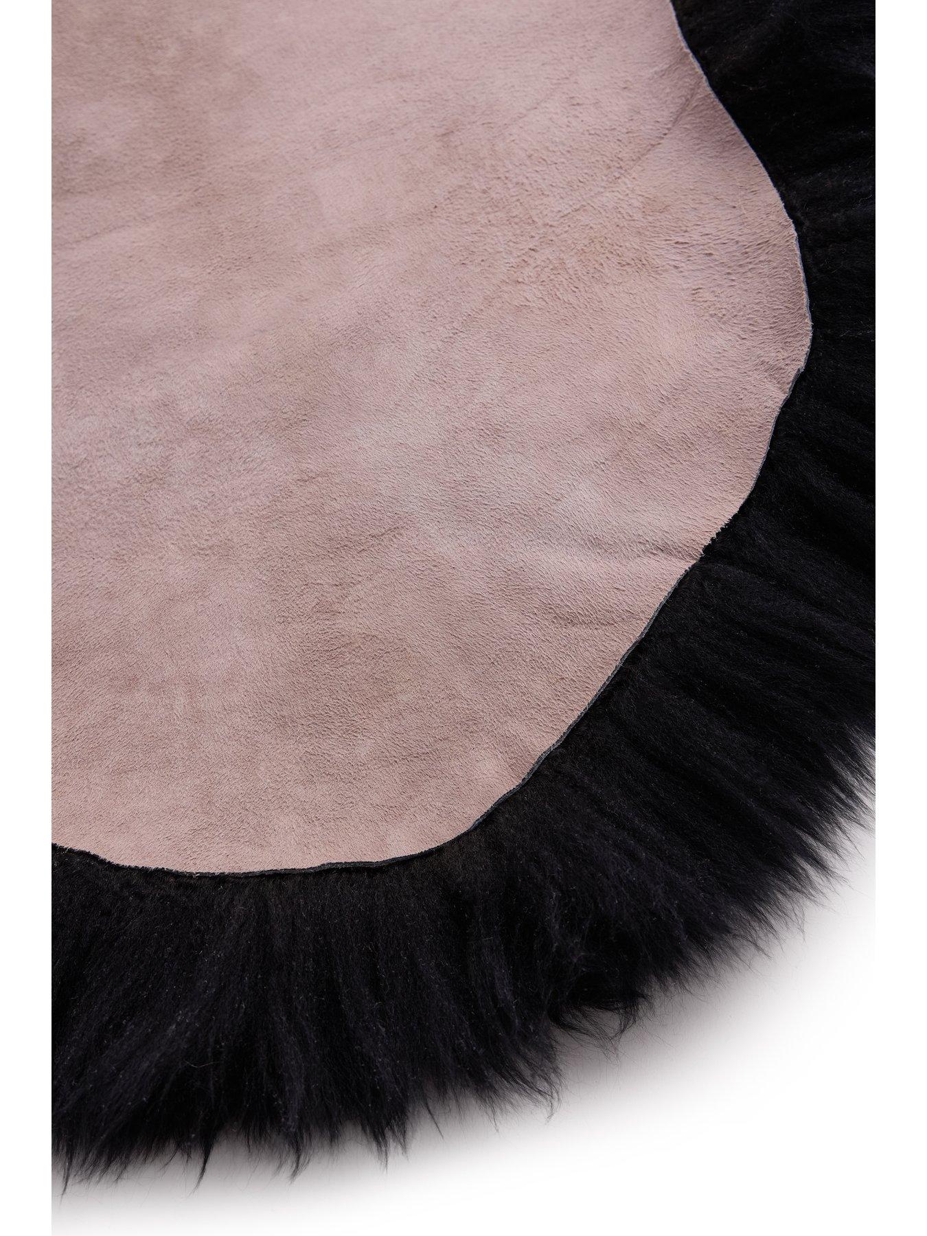 Image 4 of 5 of The Very Collection Genuine Sheepskin Wool Rug - Double