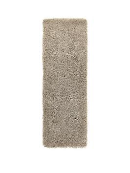 Product photograph of Very Home Premium Hudson Shaggy Runner from very.co.uk