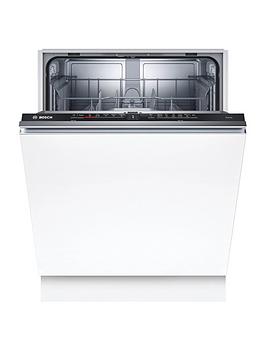 Bosch Smv2Itx22G Wifi Connected Fully Integrated Dishwasher - Black Control Panel