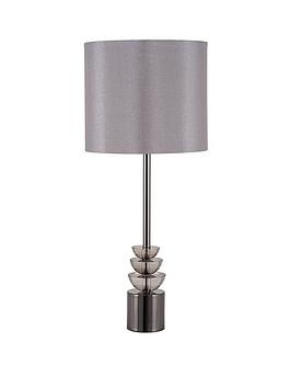 Pacific Lifestyle Arran Smoke Tall Table Lamp