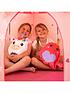  image of zipstas-snuggle-pals-2-in-1-reversible-girls-backpack-to-unicorn-soft-toy
