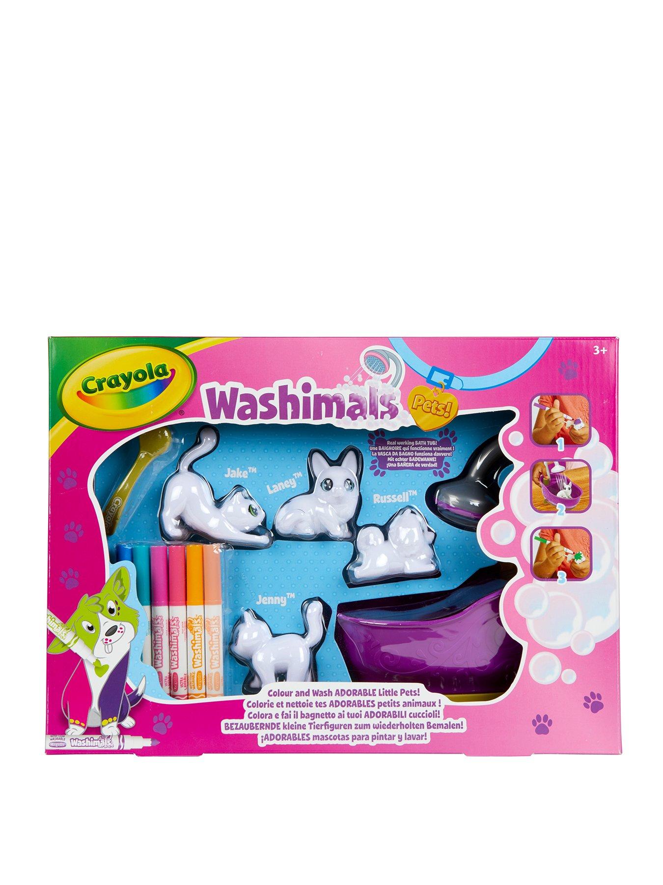 Crayola Washimals Pets Bathtub Set