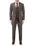  image of skopes-havlin-tailored-fit-overcheck-trouser-greyred