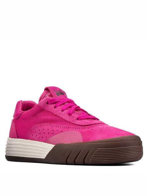 clarks-girls-cica-kids-trainers-pink