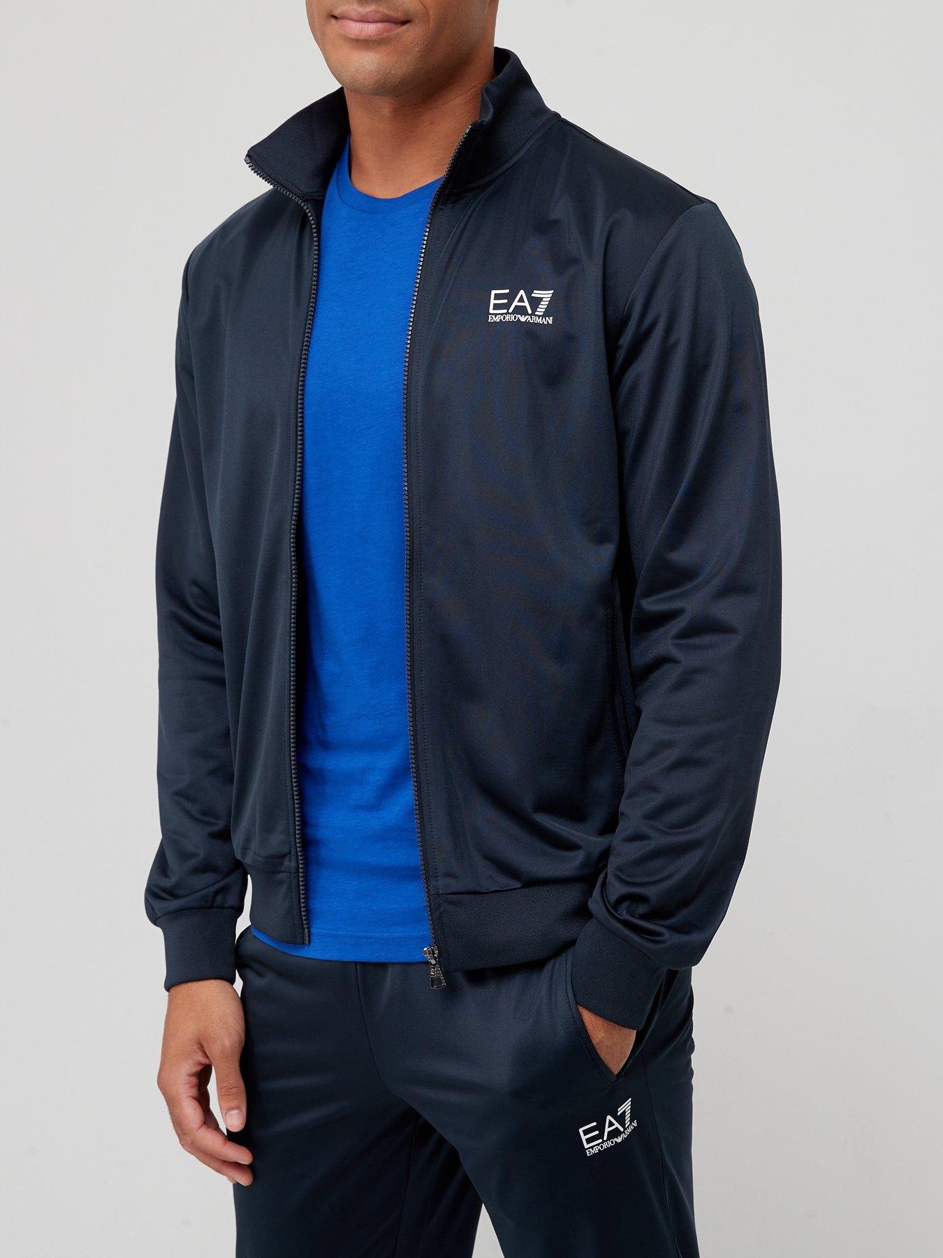  Core Id Logo Funnel Neck Poly Tracksuit