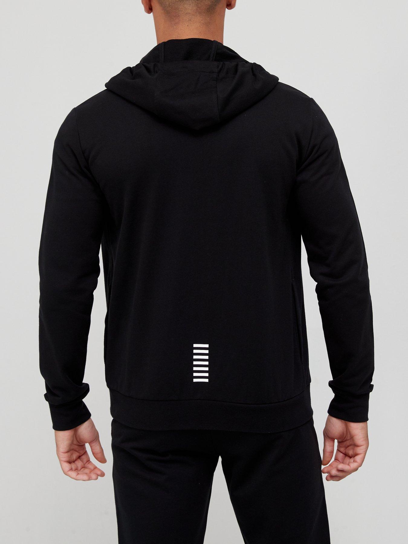 EA7 Emporio Armani Core Id Zip Through Hoodie Black very