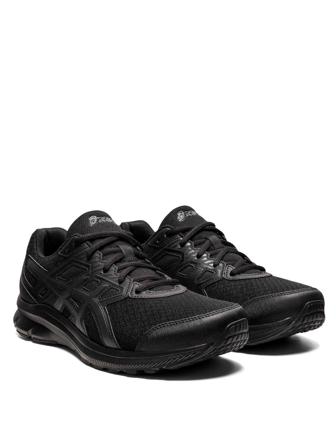 black asics trainers ladies