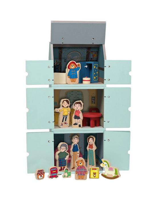 front image of paddington-bear-paddington-wooden-playhouse