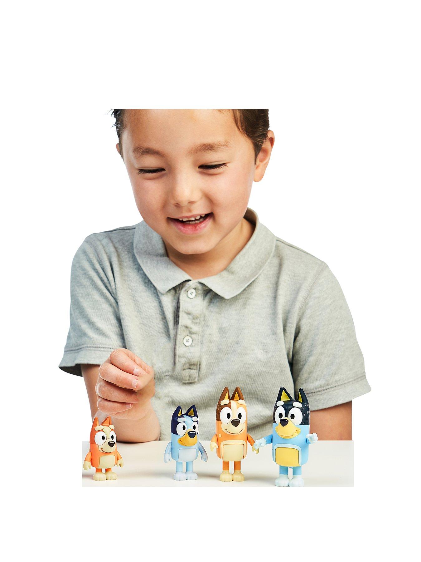 Image 3 of 7 of Bluey Family 4 Pack Figurines