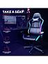  image of trust-gxt716-rizza-adjustable-pc-gaming-chair-with-rgb-illuminated-edges