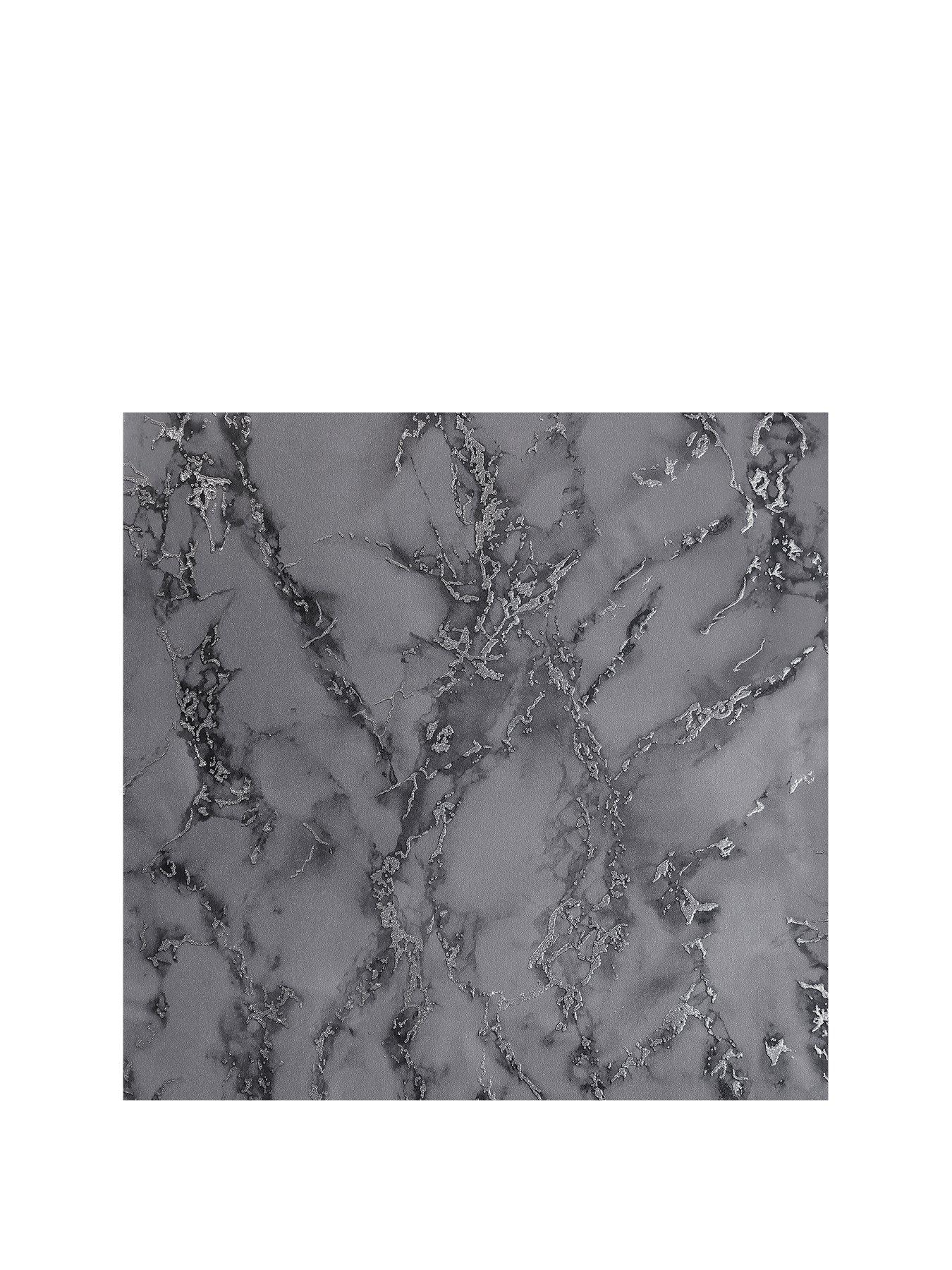 Product photograph of Arthouse Carrara Marble Charcoal Sw12 Wallpaper from very.co.uk