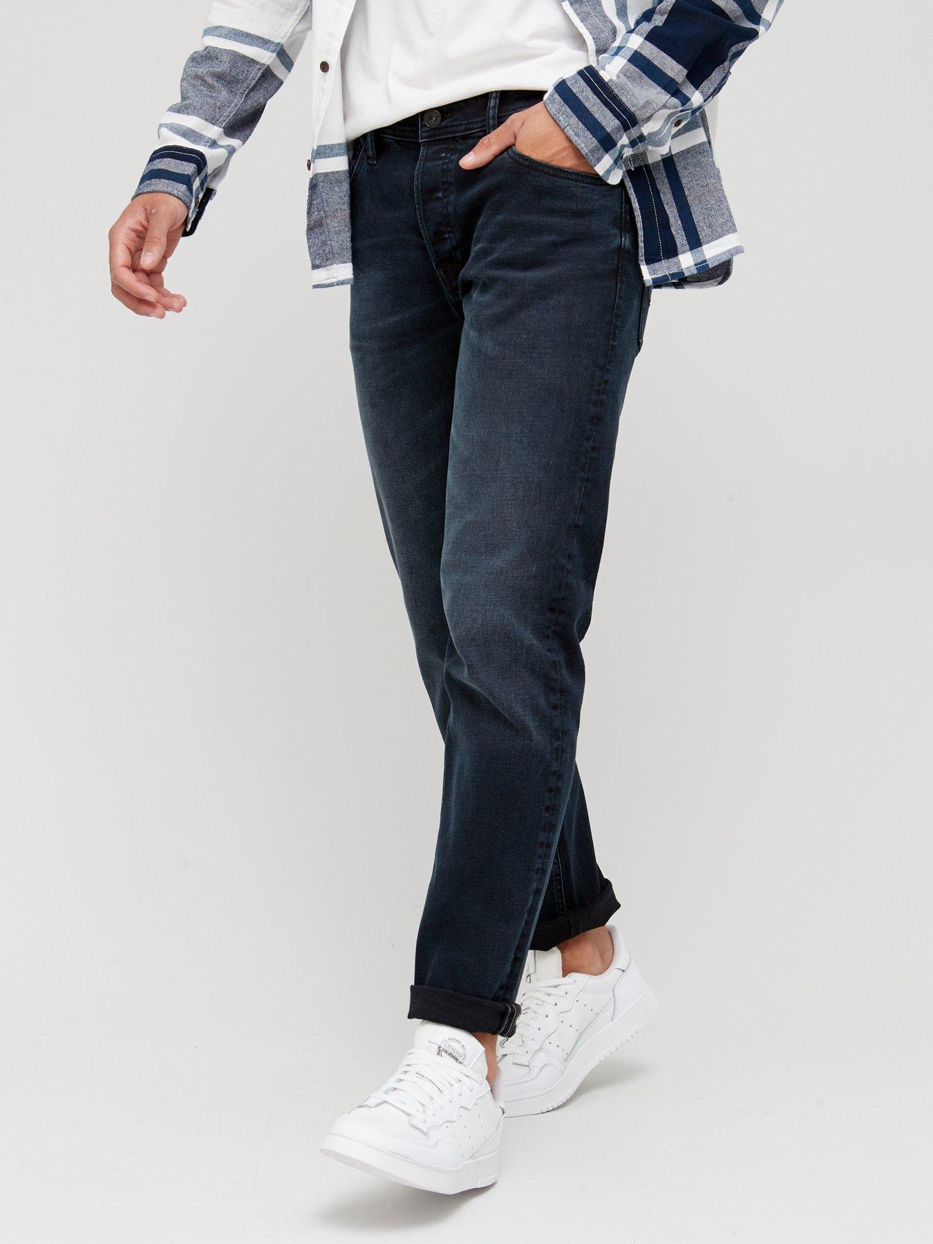 Jeans Mike Straight Fit Jeans - Blue/Black