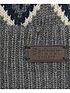 barbour-barbour-elwick-fair-isle-beanie-scarf-gift-setdetail