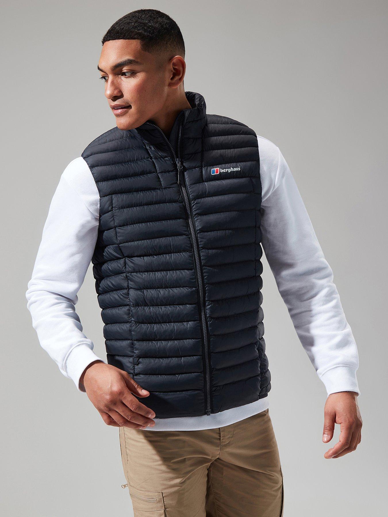 Outdoor Look Mens Melange Padded Gilet Bodywarmer