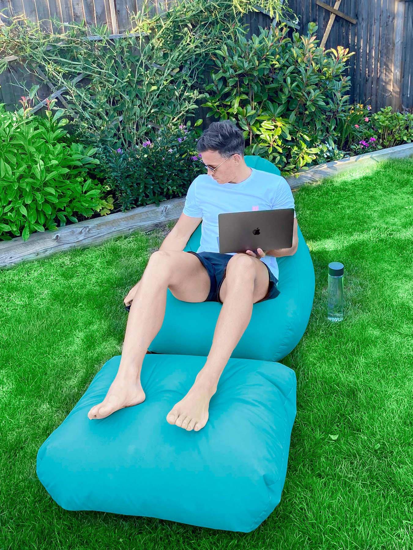 rucomfy Indoor/Outdoor Large Beanbag Chair