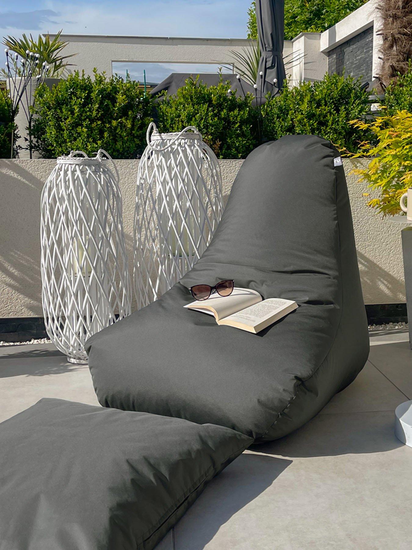 rucomfy Indoor/Outdoor Large Beanbag Chair