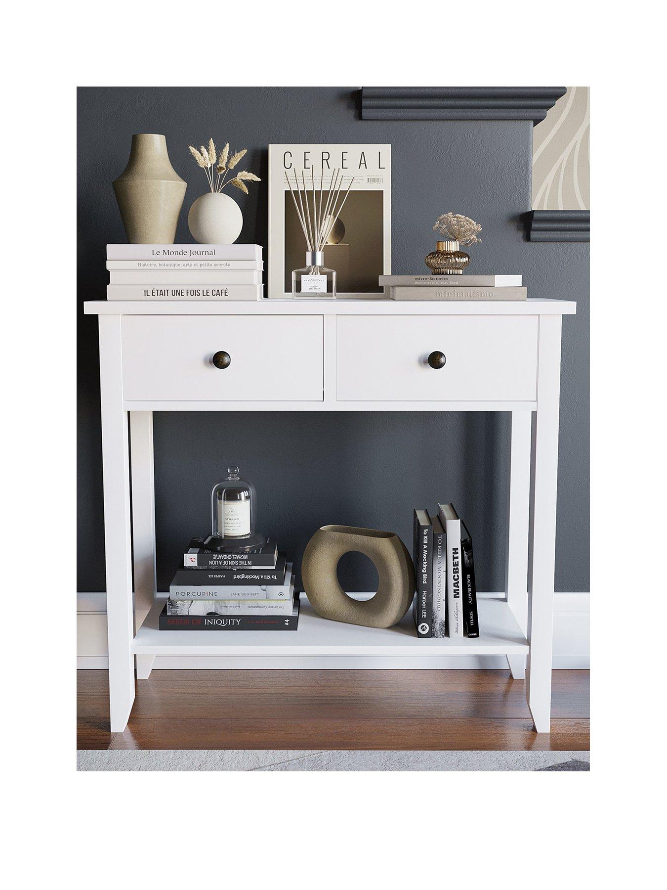 Windsor 2 drawer console outlet table