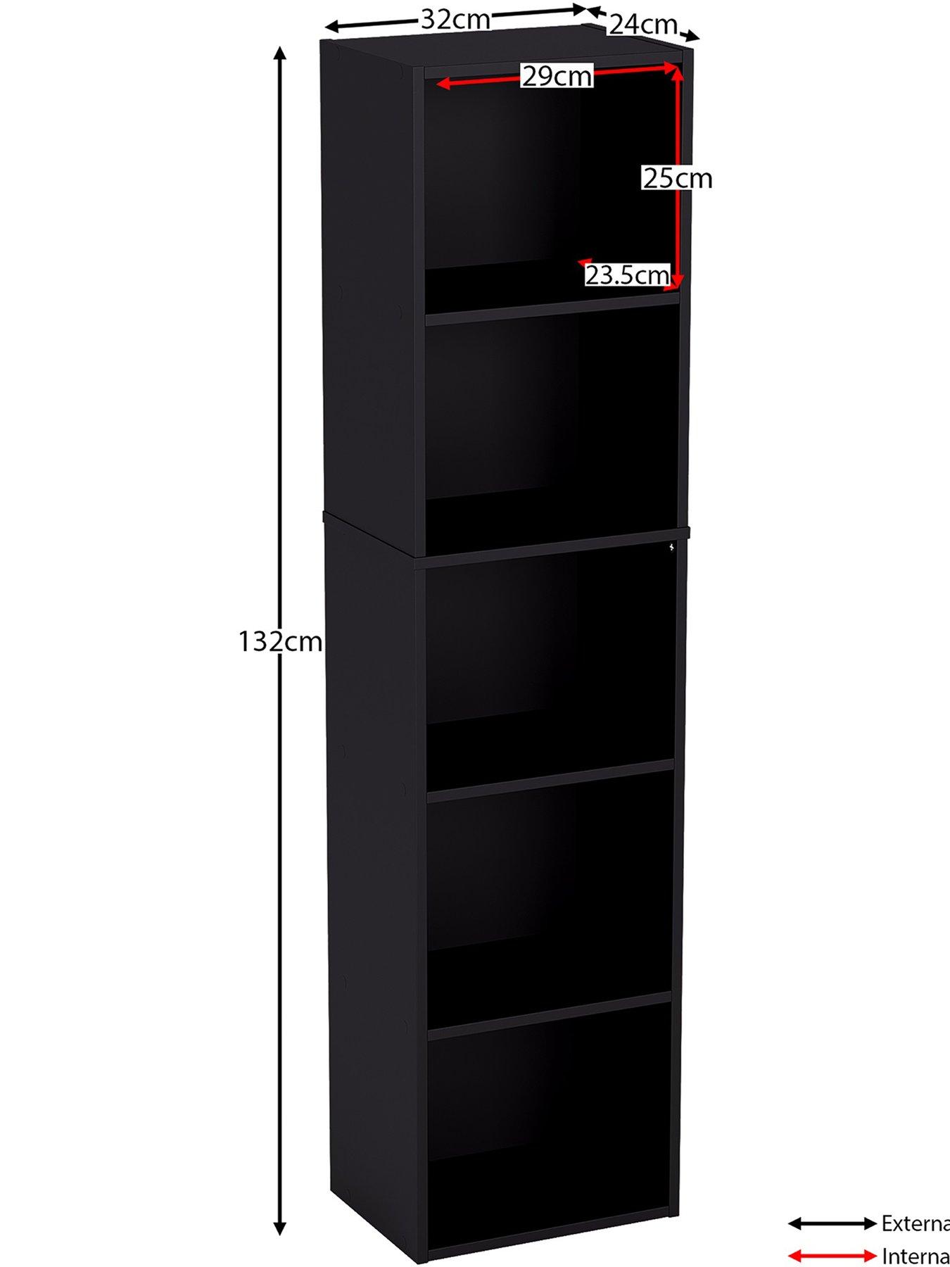 Image 7 of 7 of Vida Designs Oxford 5 Tier Cube Bookcase