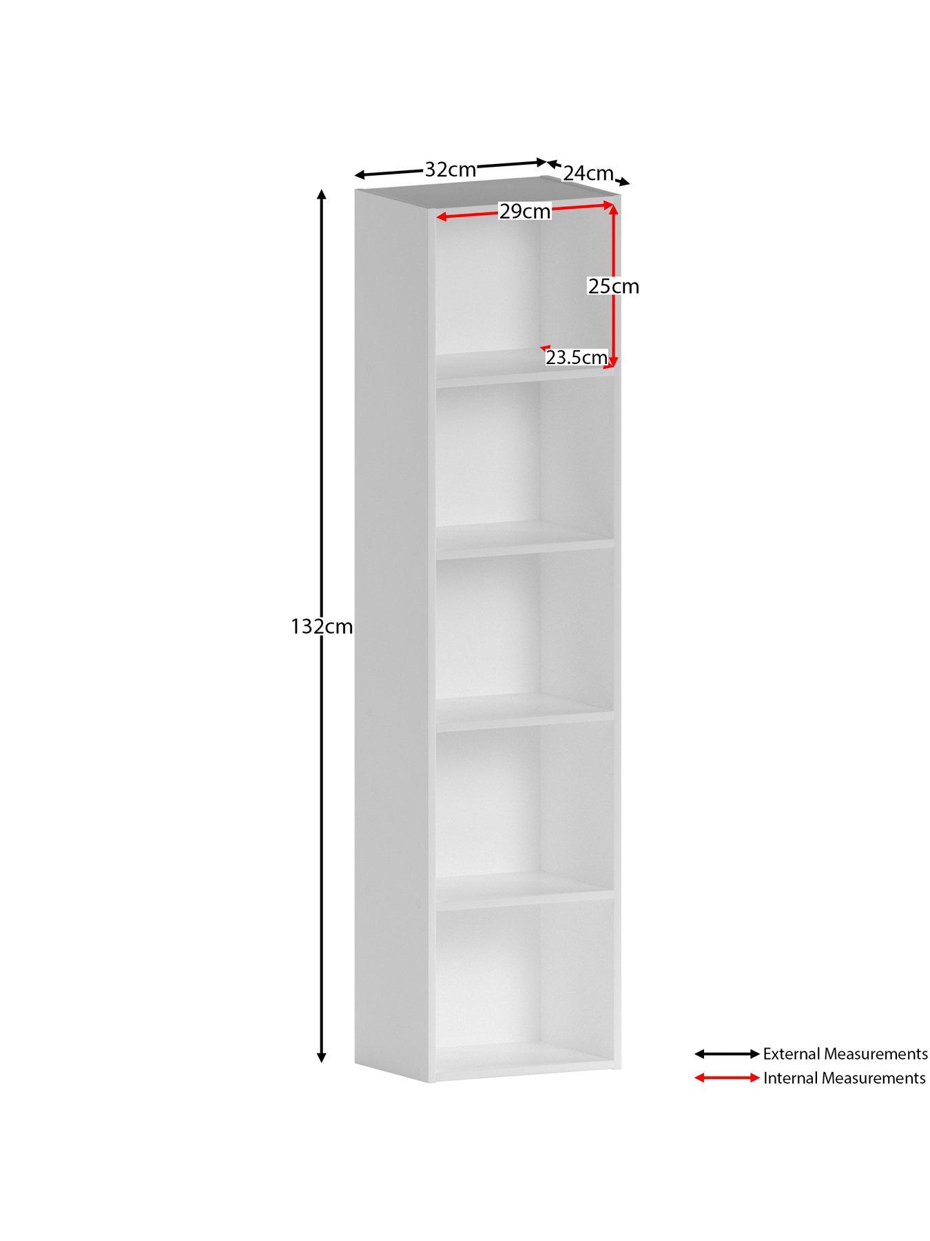 Image 6 of 6 of Vida Designs Oxford 5 Tier Cube Bookcase
