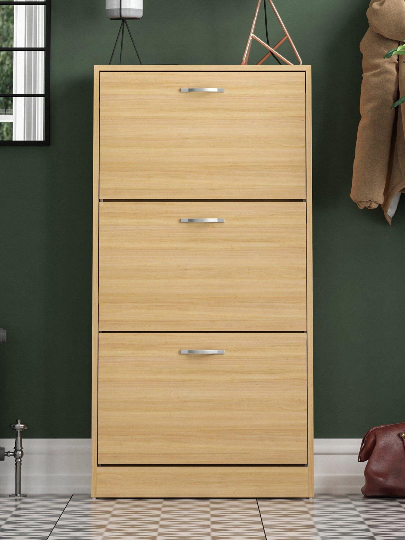 undefined Shay 3 Drawer Shoe Cabinet