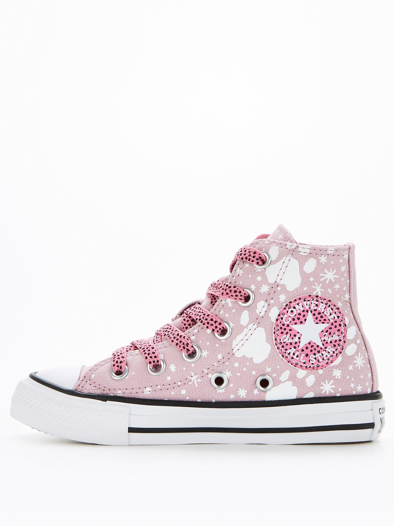 leopard pink converse