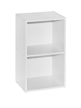 vida-designs-oxford-2-tier-cube-bookcase