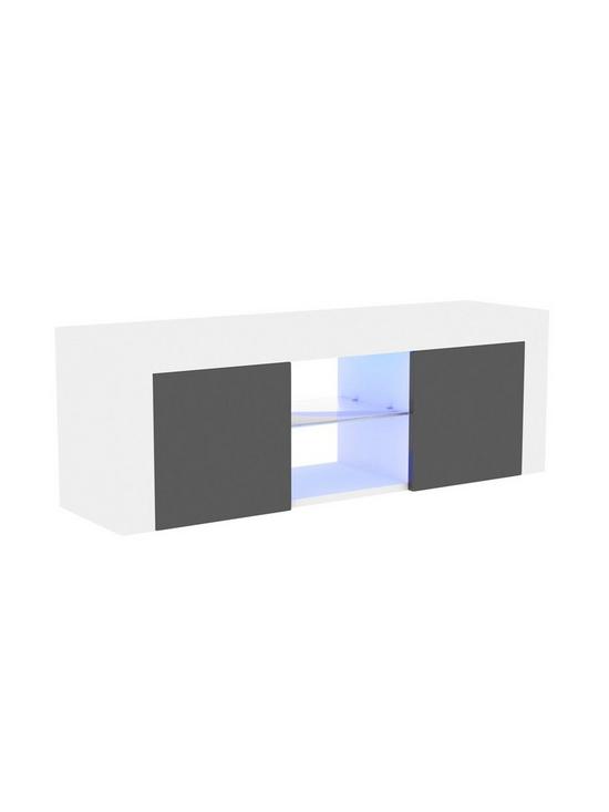 front image of vida-designs-eclipse-2-door-led-tv-unit