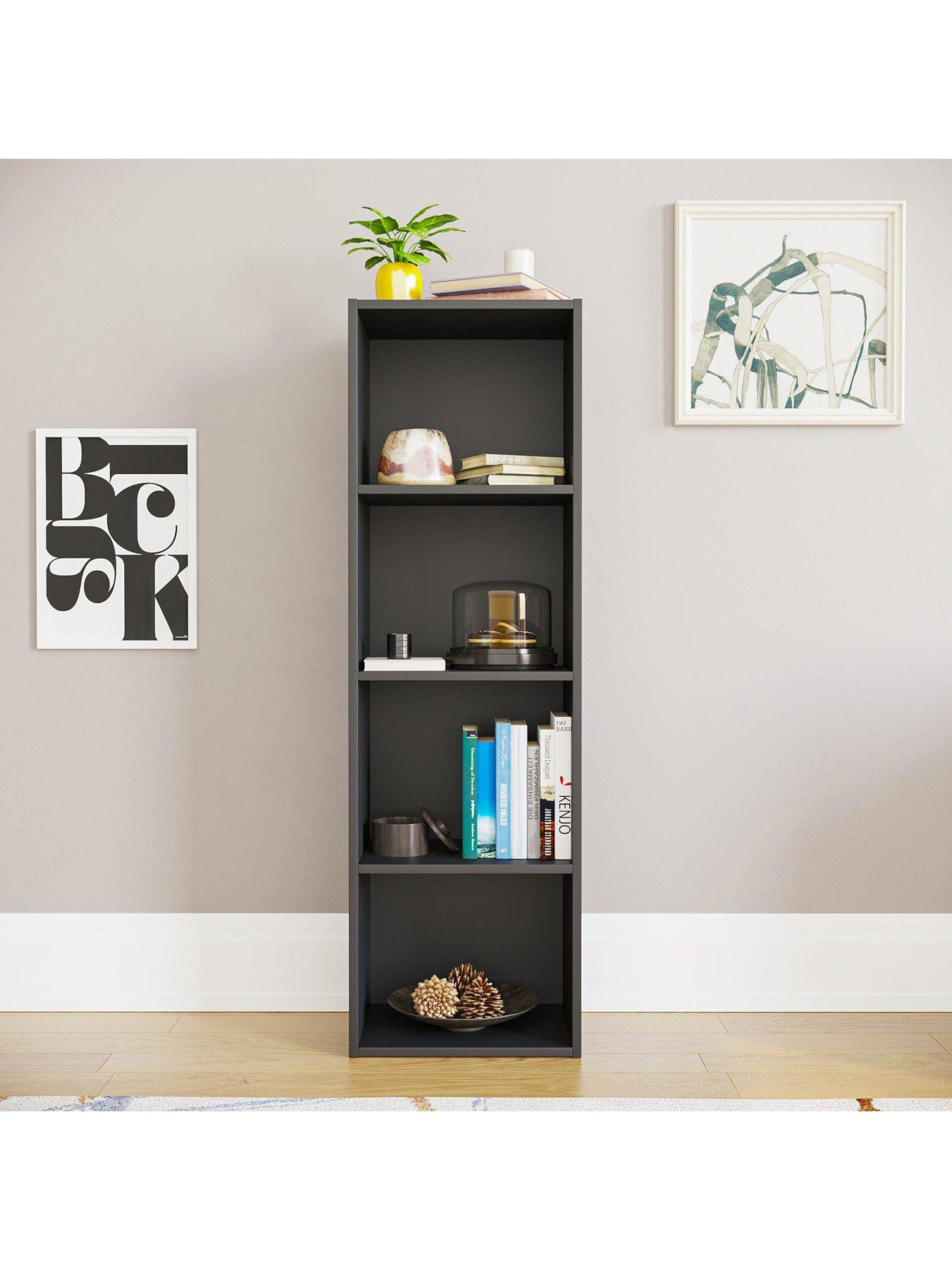 Product photograph of Vida Designs Oxford 4 Tier Cube Bookcase from very.co.uk