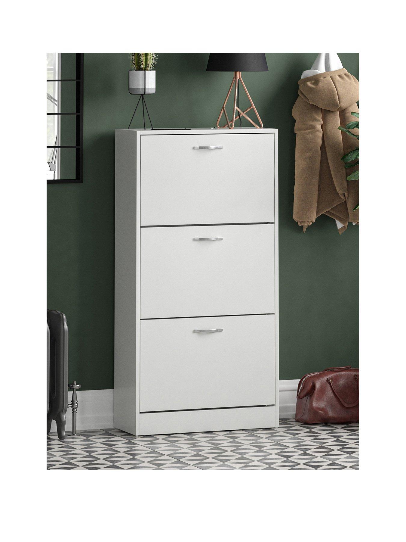 Vida designs 3 drawer shoe cabinet hotsell