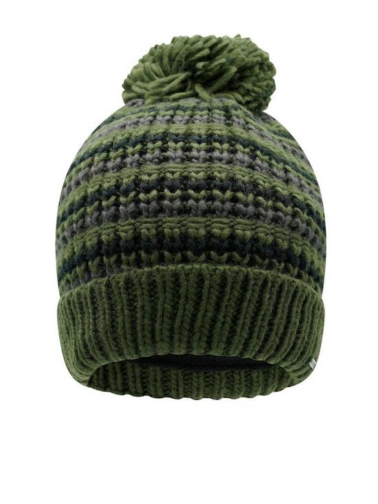 front image of dare-2b-mind-over-ii-beanie-hat-green